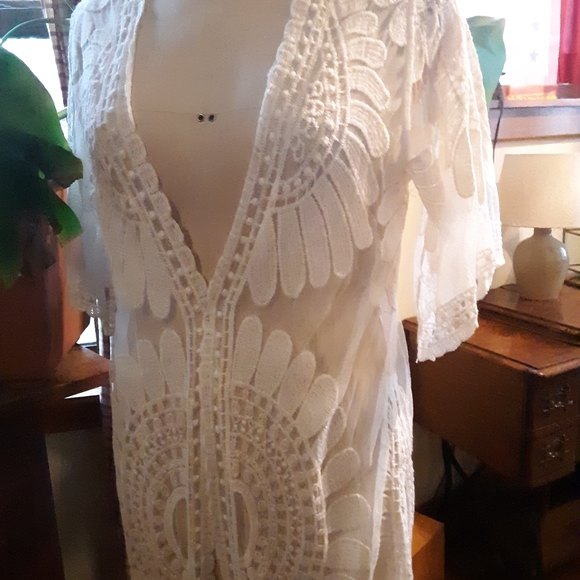 Rebellion Boho Lace Cover-Up - Picture 3 of 8